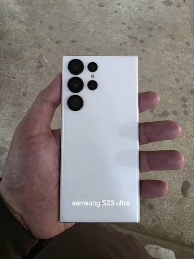 Samsung S23 ultra pta approved physical+E 12GB 512GB