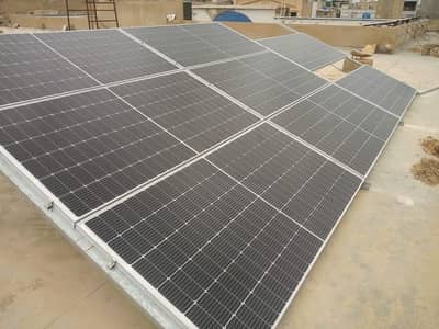 5 Kw Hybrid Solar System Run 2 AirConditioners 1.5 Ton