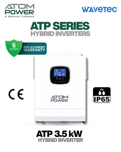 ATOM Power ATP Series 3.5kW Hybrid Solar Inverter (Single Phase)