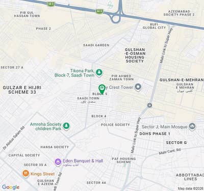 60 feet Road Corner Leased Plot for Sale - Block-5