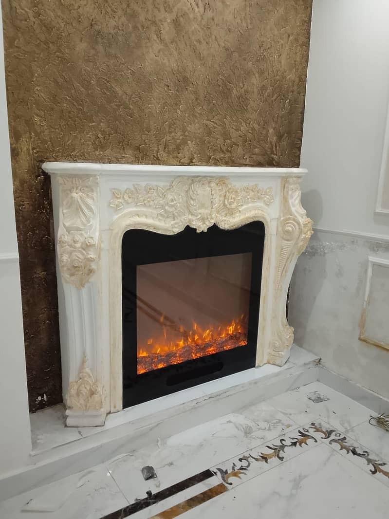 Eagle fireplace 5