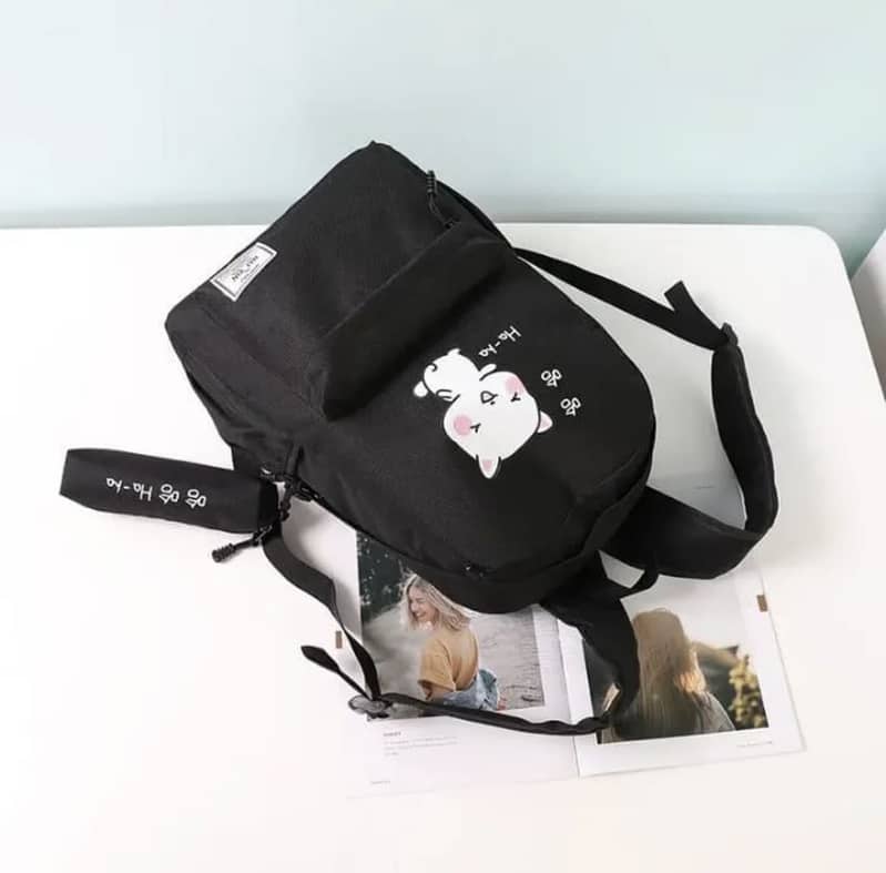 Multipurpose Nylon Backpack Multicolor 17" 0