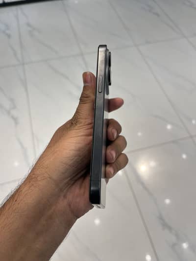 15 pro max, JV black, 512gb with box, back changed
