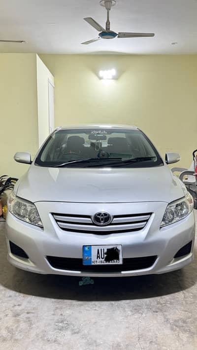 Corolla Altis 2009 model 58500 km  b2b genuine no accidents rang nai h