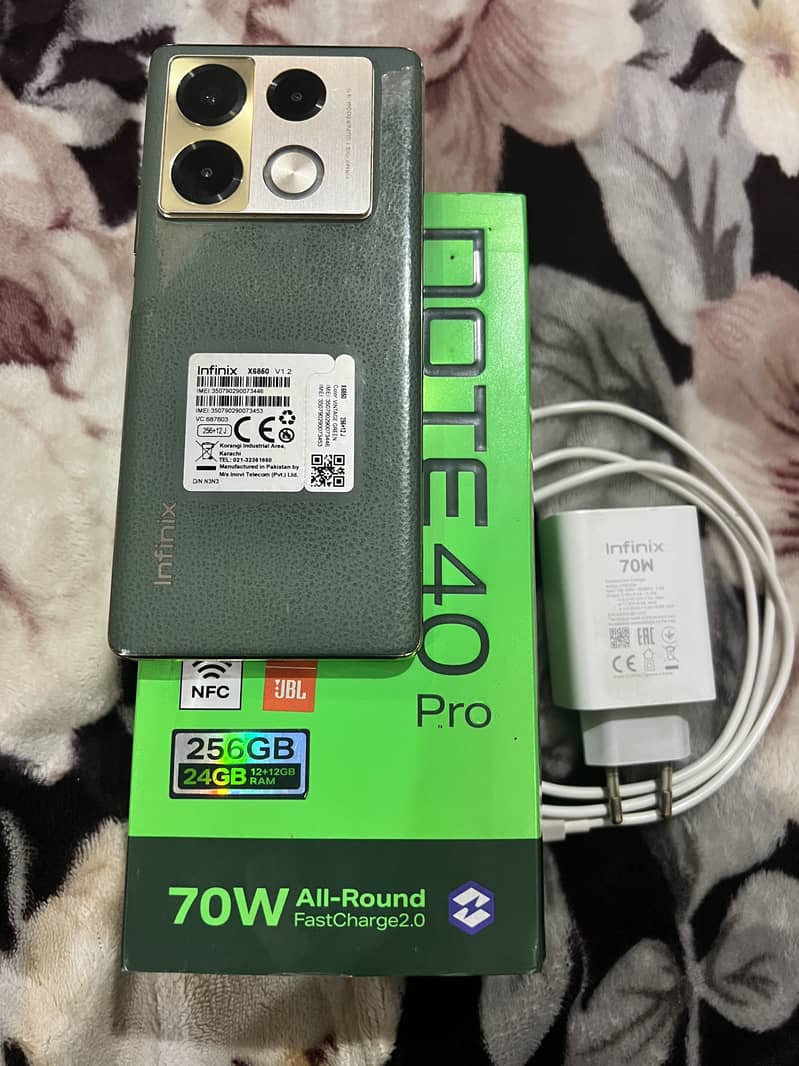 INFINIX note 40 pro 1
