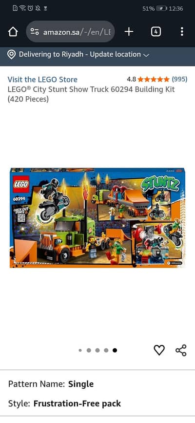 lego city stuntz show truck