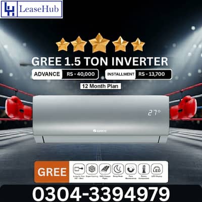 GREE 1.5 TON Inverter Ac on Easy Installment
