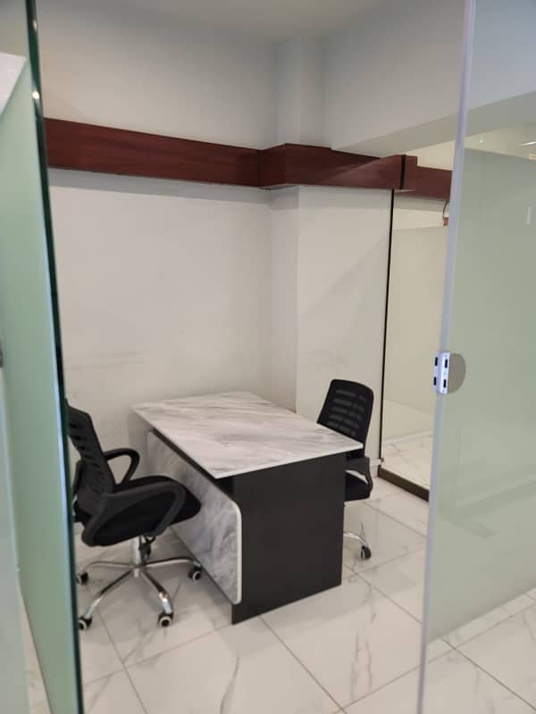 SAMI FURNISHED OFFICE FOR RENT PHASE 7 D H A 1500 SQUARE FEET WITH LIFT ...