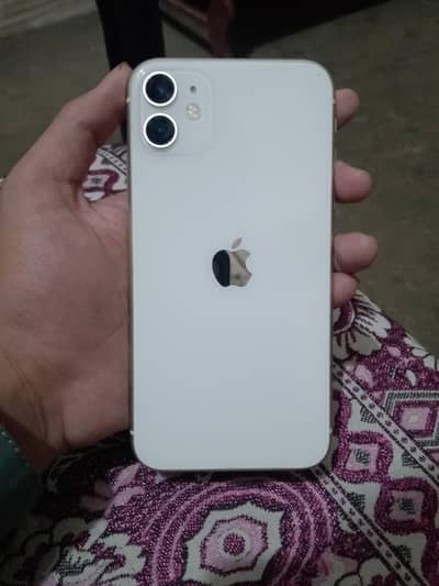 iPhone 11 non PTA 10/10 condition battery helf 81 64 GB price 46000
