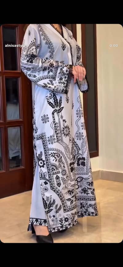 Full long trending kaftan style, 2 pcs