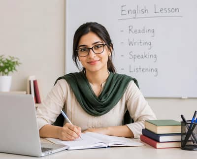 English Tutor Required for Kids
