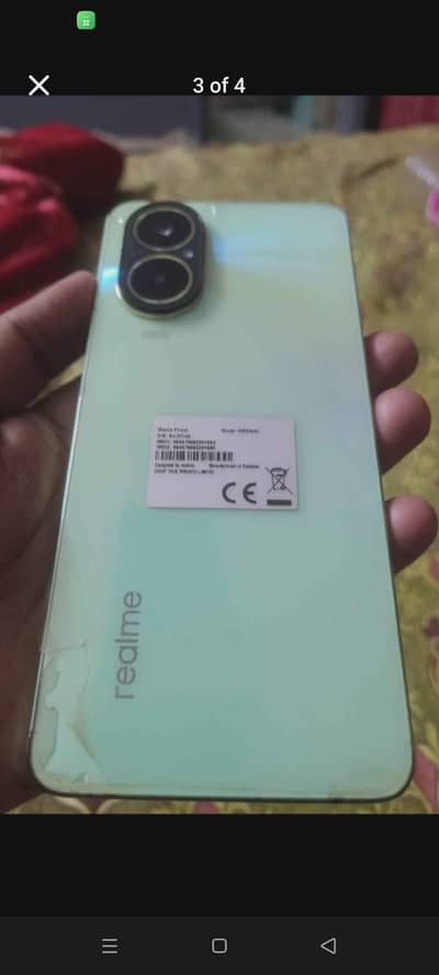 realme c67 rem 8+8rom 128 complete saman hai