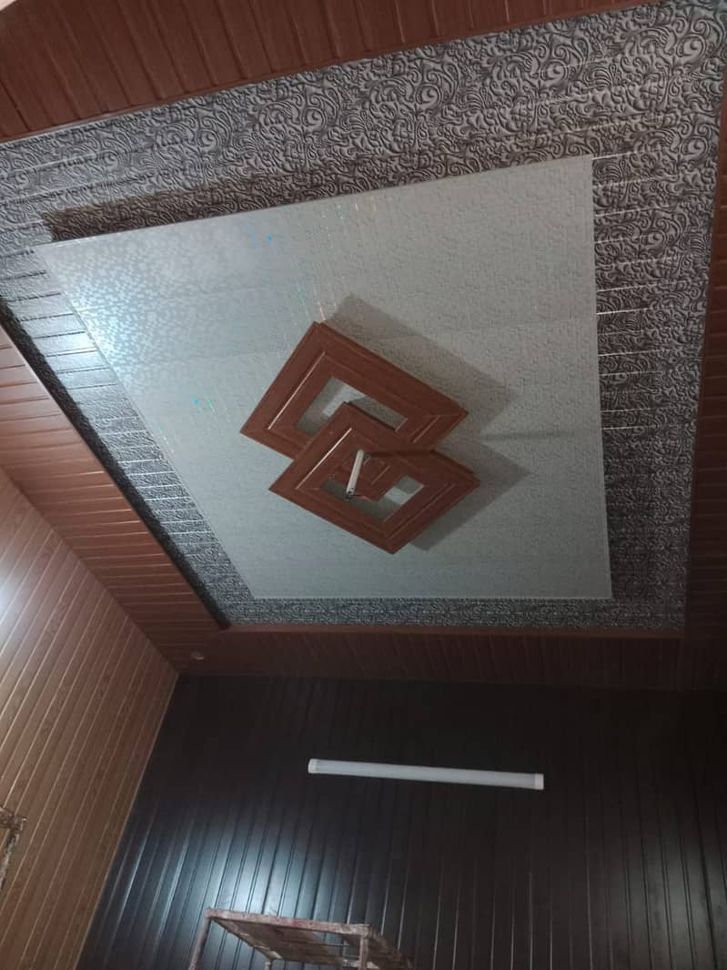 Fancy ceiling-Pvc ceiling-Pvc hard panel-Solid panel-Vinyl-Wallpaper 18