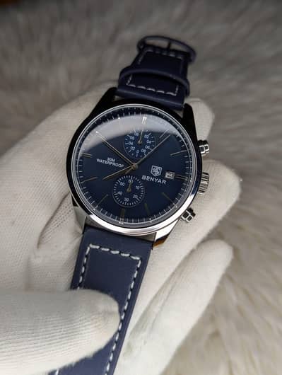 Benyar mens chronographic watch