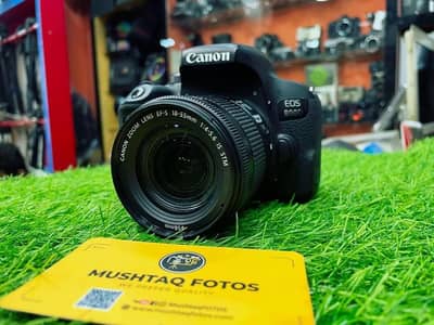 Canon 800D with 18-55 IS STM kit (Mint Condition - Scratchless Camera)