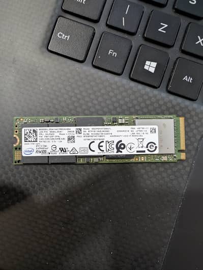 Intel NVMe SSD 256GB