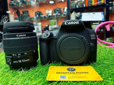 Canon 1500D with 18-55 Lens kit (Mint Condition - Box opened)