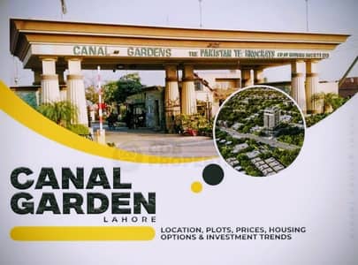 Prime Location 1462 Square Feet Commercial Plot For sale In Canal Garden Phase 1 - Block G