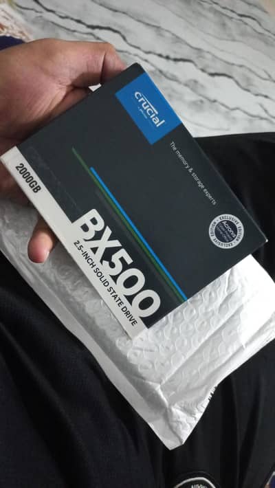 Crucial SSD BX500 2TB 2.5 Inch New Box Pack 3 Years Warranty