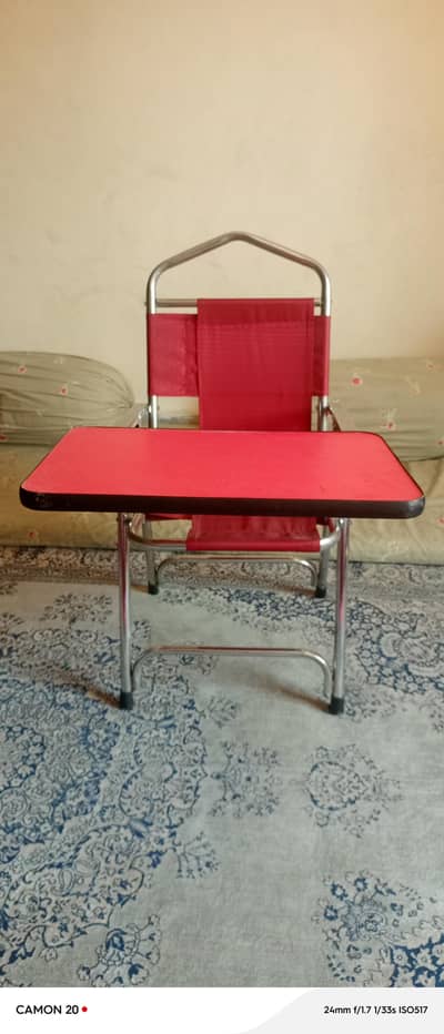 Fold able chair/table for kids