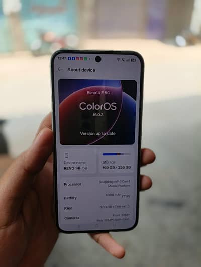 oppo reno 14f 5G I'm selling my phone