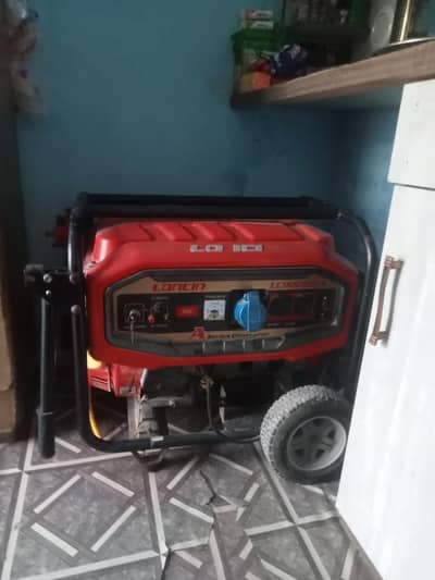 loncin generator 9 . month used