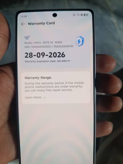 Infinix Note 50