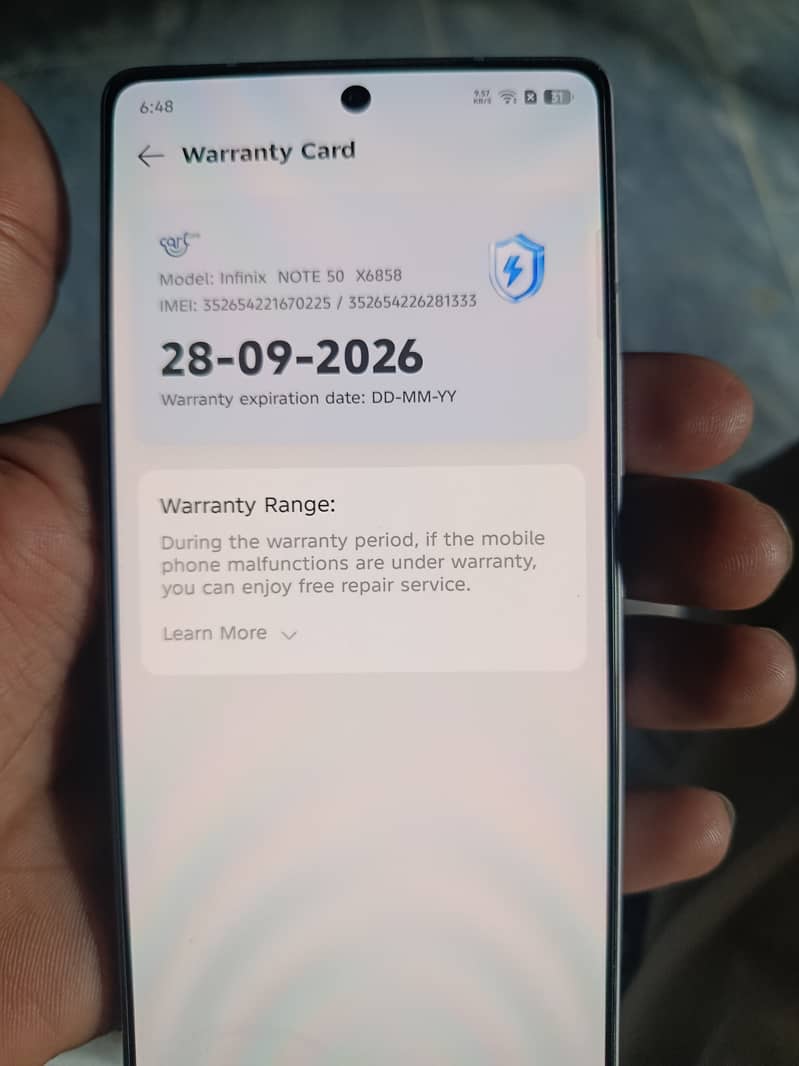 Infinix Note 50 0