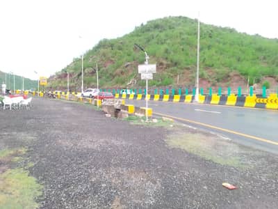 50 Marla Commercial Plot for sale on Murree Expressway Near Toll plaza