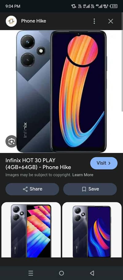 infinix hot 30 play urgent exchange or sale read description
