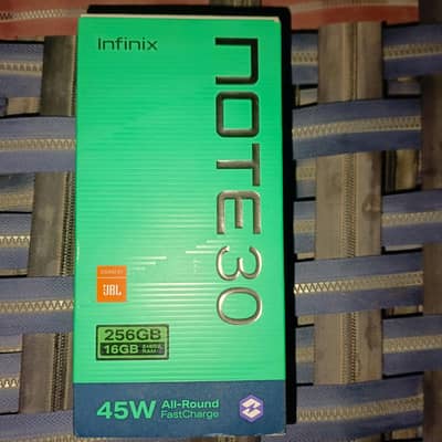 Infinix note 30 8+8GB/256GB PTA Approved Infinix Note0 Complete Box