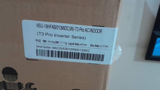 box pack haier ac