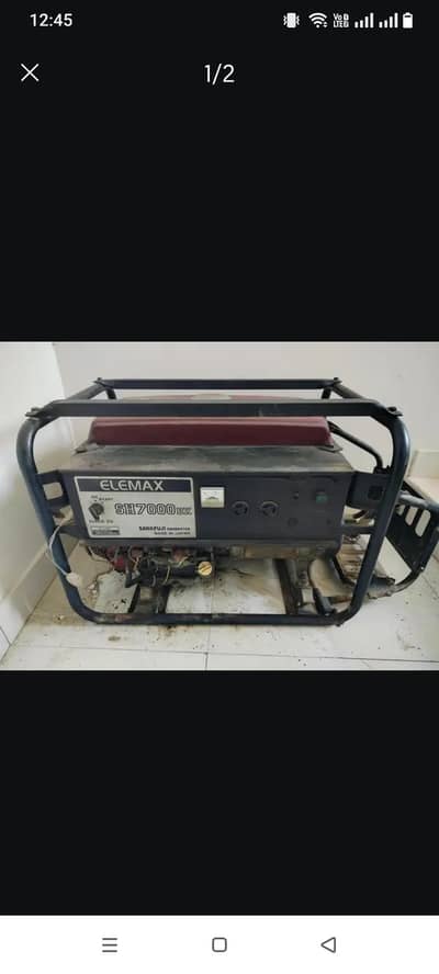 Honda Elemax 6 kva generator