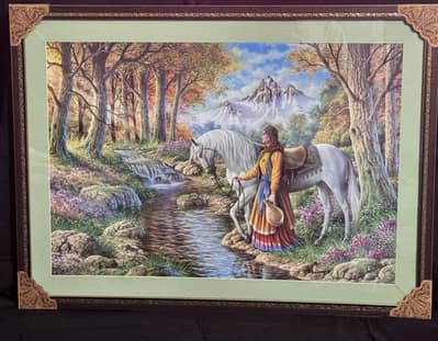 Four wall frames premium and antique 32x24