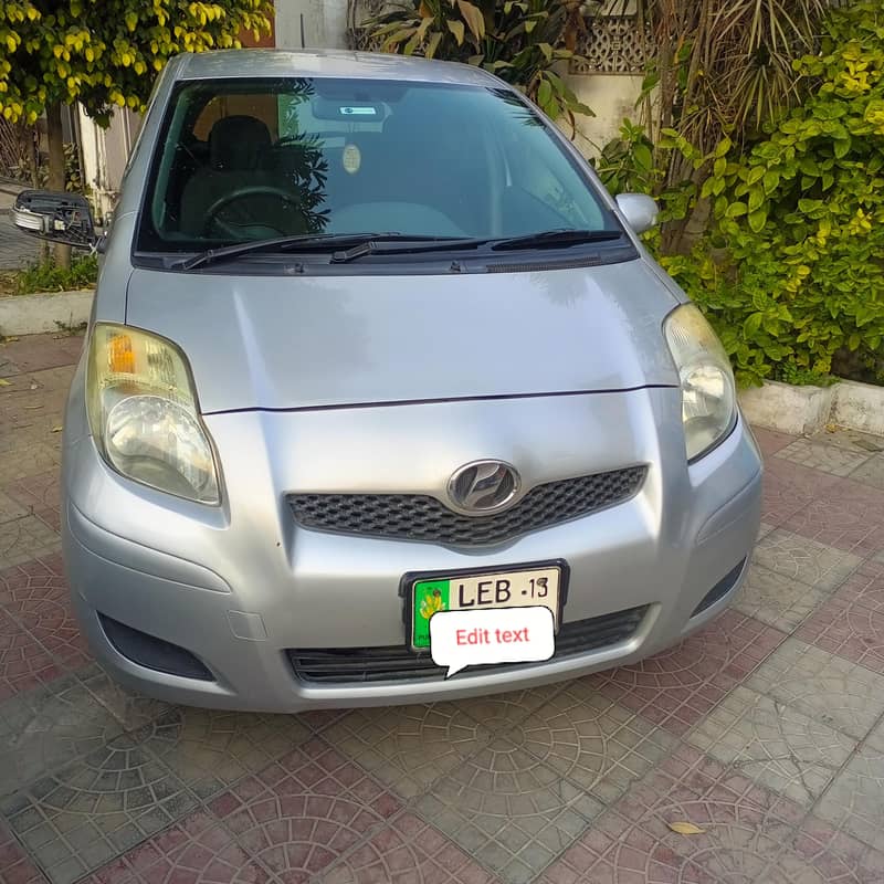vitz first owner 0