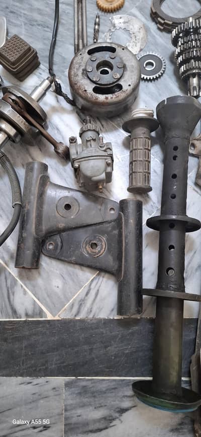 kawasaki gto 125 engine parts