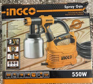 Paint Spray Gun INGCO brand - Brand New Box Pack