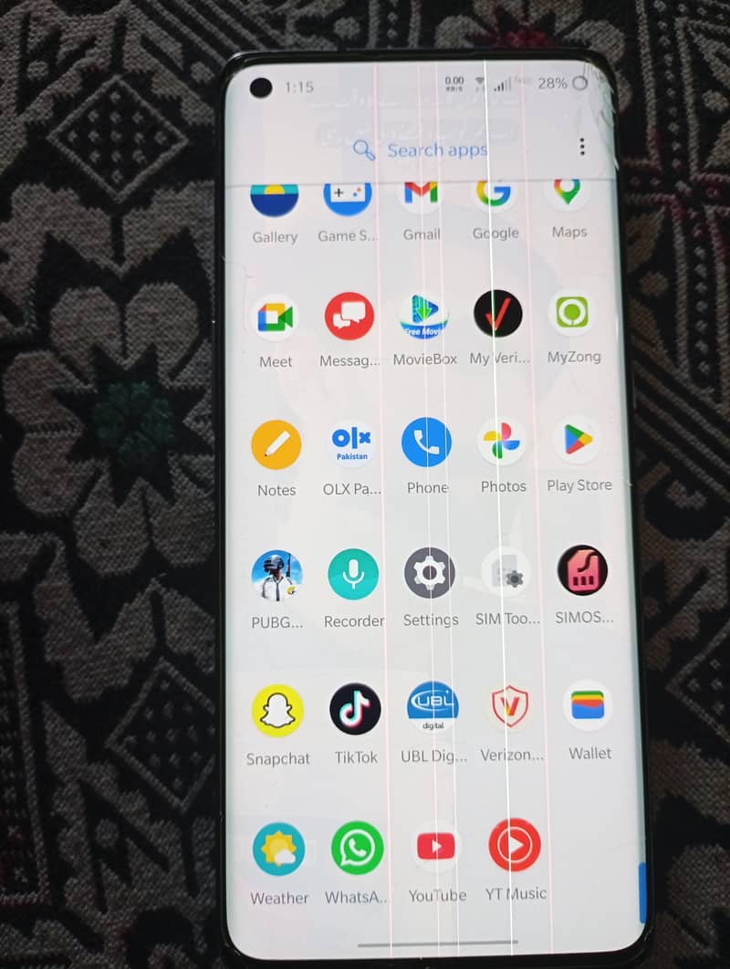 one plus 8 5G uw version 1