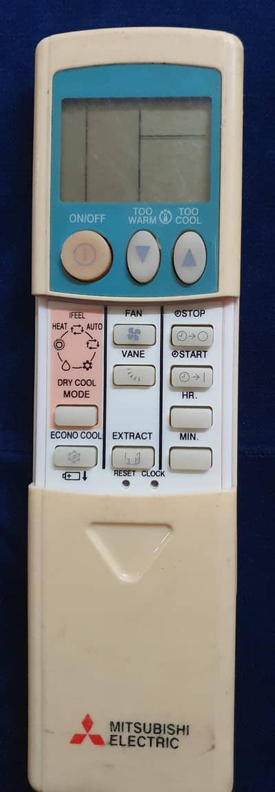 Mitsubishi AC Remote Control
