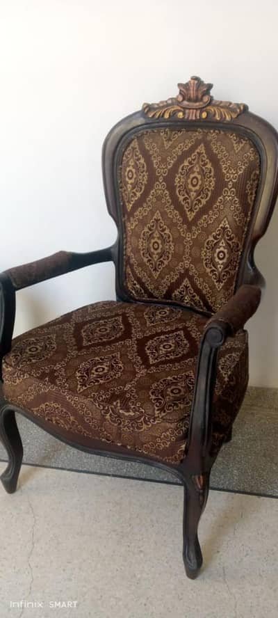 tow wooden chairs good condition