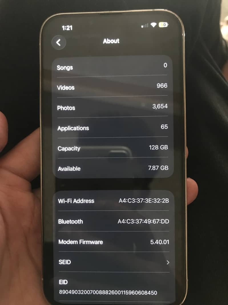 Iphone 13pro Non pta sim time available 4