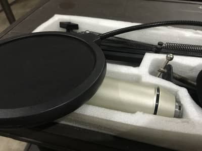BM800 Condenser Microphone Kit With 48V Phantom Power Supply