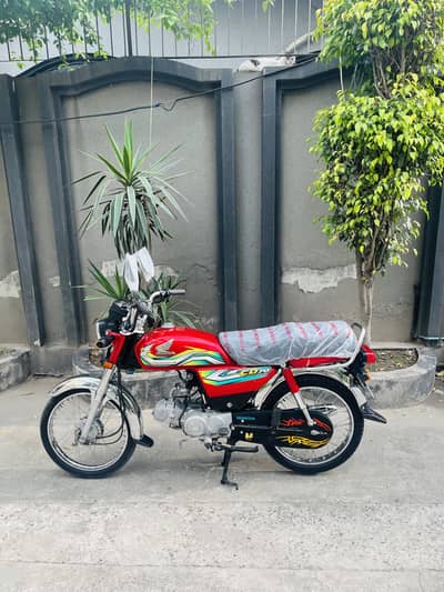 Honda cd 70 2023 model total original bike 10/10 best for 2024