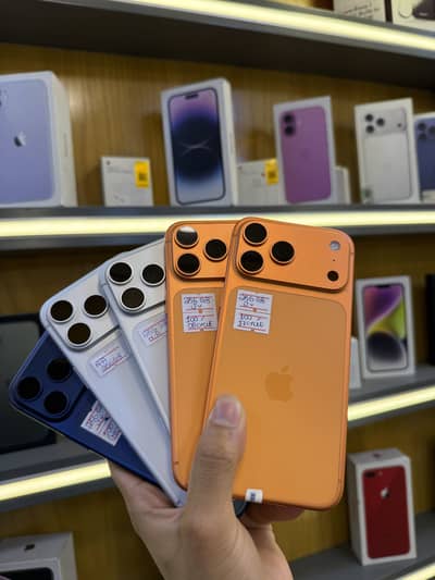 Iphone 17 pro max 256/512Gb 100 batteries fresh jv