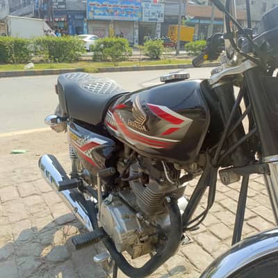 Honda 125 2024 model neat and clean condition 10 by 10