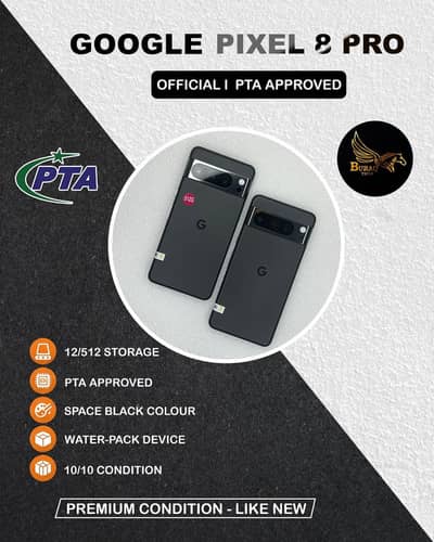google pixel 8 pro 12/512gb official pta approved