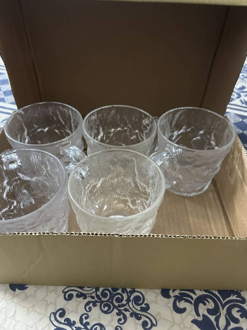 Crystal cup set 2