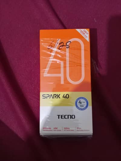 Tecno sprak 40 read add
