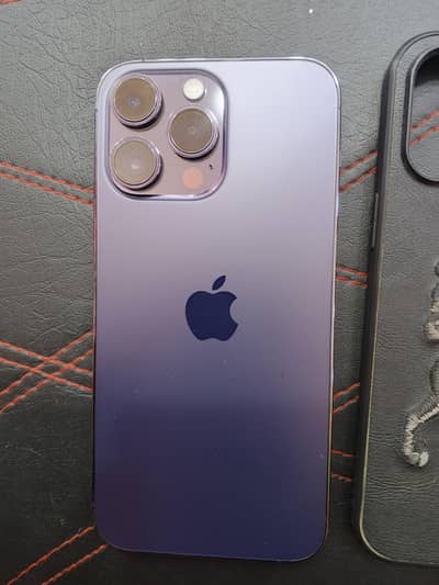 14 pro max 128 gb 87% with box