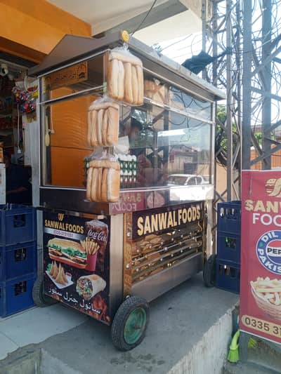 fast food counter